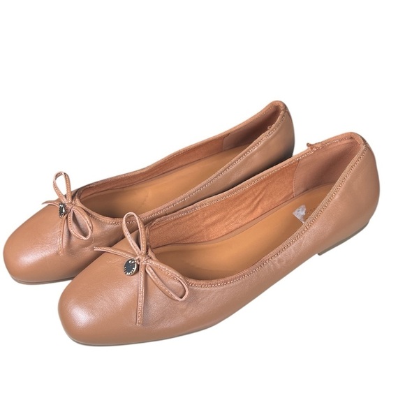 Ted Baker Shoes - Ted Baker bayana leather ballerina flat high vamp 10.5 women’s